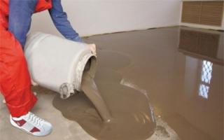 Príprava podlahy na linoleum: technológia a užitočné tipy