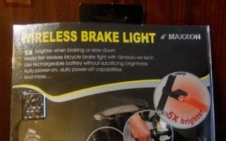 Éclairage vélo LED